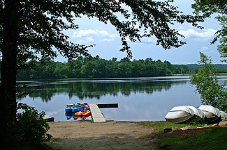 Boat dock at Stateline Campresort & Cabins