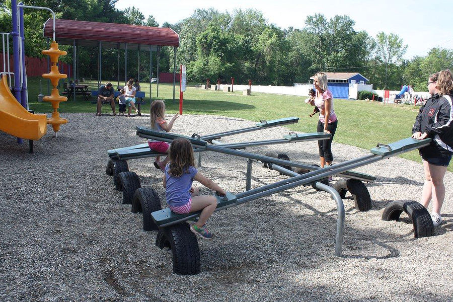 Playground seesaw